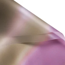 20 Sheets Flower Wrapping Paper - 22.4 x 22.4 inch Purple Gradient Color Water-R