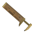 ANTIQUE STANLEY NO. 136 CALIPER RULE DIAMOND MATCH CO SPOKANE LUMBER ADVERTISING — photo 4