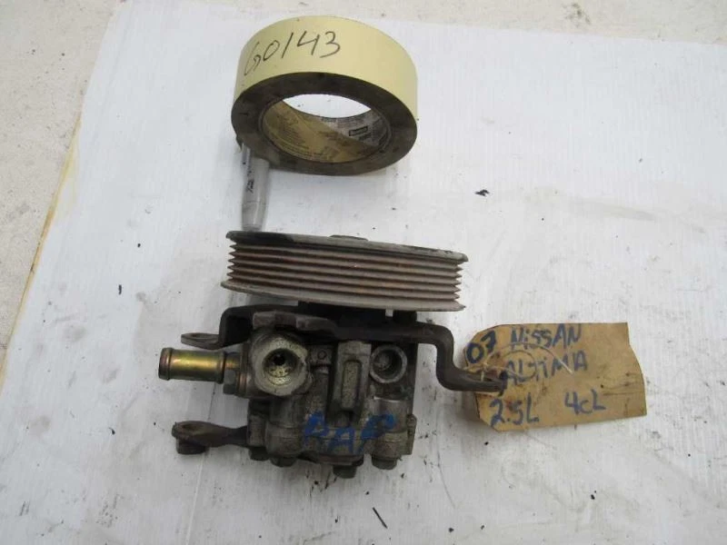  Power Steering Pump 2.5L assembly with pulley 2007 2012 Nissan altima 2010 2011 - Image 4 of 4