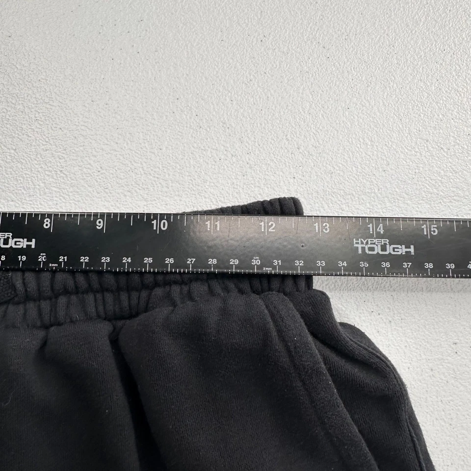 Ralph Lauren U.S. Polo Assn. Мужские черные флисовые шорты на шнурке с карманами XS Y2K - Изображение 3 из 4