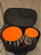Bayan Tabla Drum Set - with Music Book  -  Indian Musical Instrument