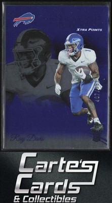 Ray Davis 2024 Panini Prestige #387 Blue Xtra Points Buffalo Bills RC 407/599