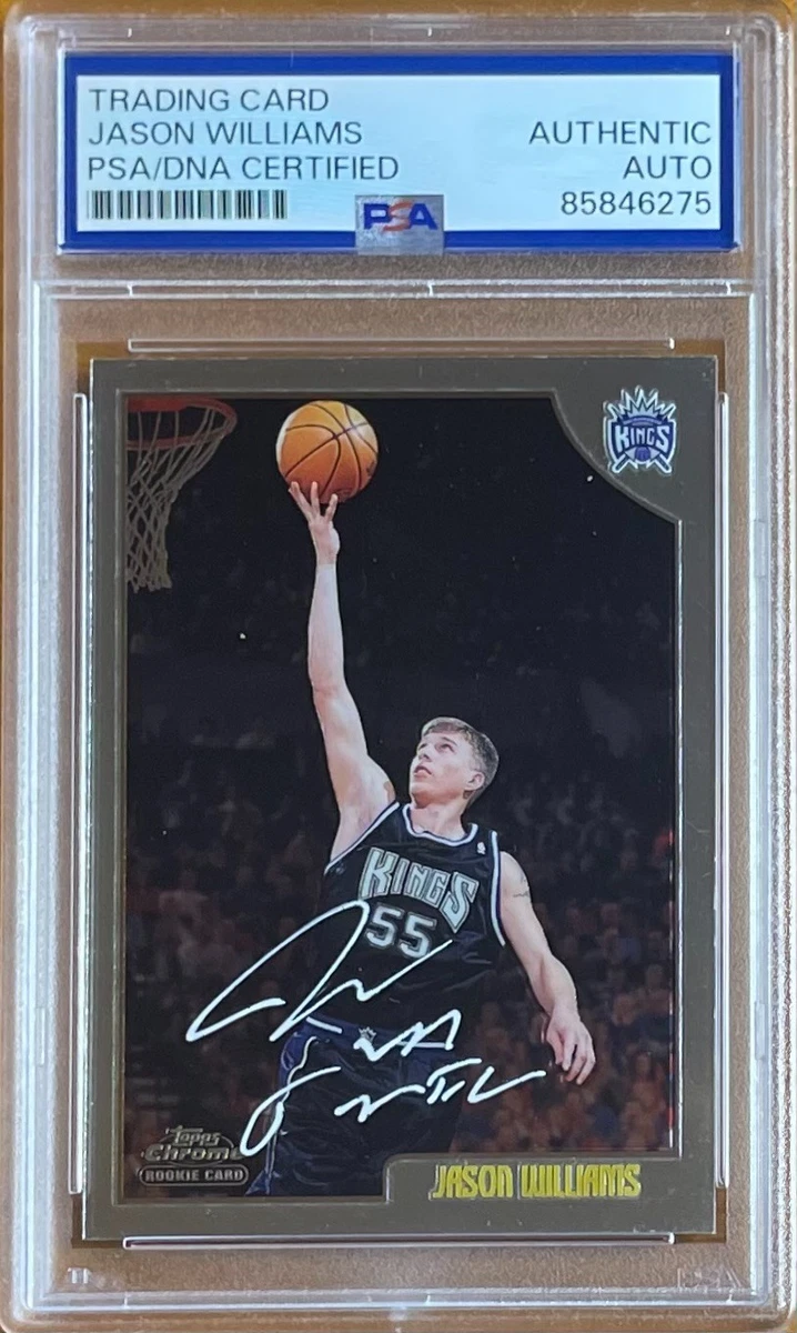 Jason Williams Professional Sports Authenticator (PSA) Basketball