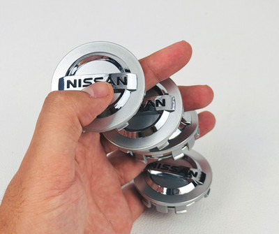 Set 4 Silver Wheel Center Caps 54mm 40343AU51A for Nissan Altima Maxima Murano 