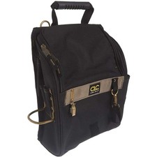 Electricians Tool Pouch with Zippered Flap 21 Pockets