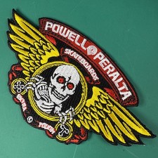 Patch Powell Peralta Winged Ripper – Grand Format – Neuf