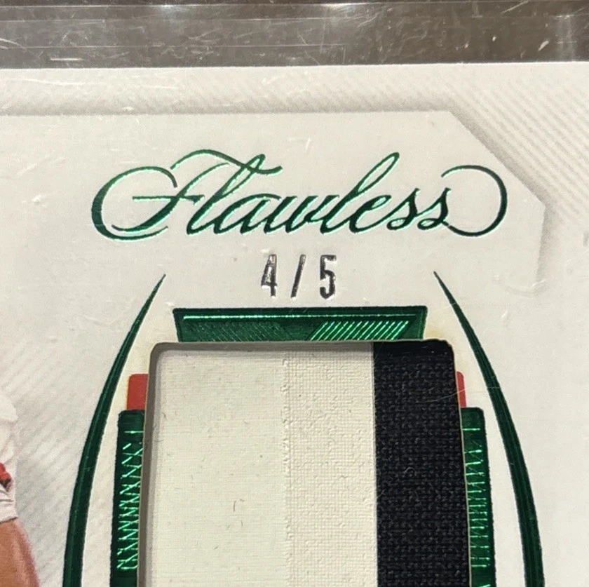 Nakobe Dean 2022 Panini Flawless Collegiate Emerald /5 Georgia Bulldogs - Image 3 of 3