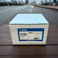System Sensor SPSWL Wall Mount Speaker Strobe - Clear Lens, White New