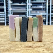 FREE SHIP! 1 LB of AMERICAN MADE Natural Soap End Slices. Shea Butter, Coconut.
