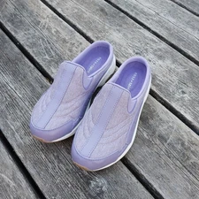 NEW Easy Spirit Size 5M Women's Purple Traveltime Casual Slip-On Clog