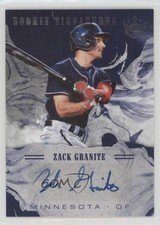 2018 Panini Diamond Kings DK Rookie Signatures Zack Granite #S-ZG Auto c7z