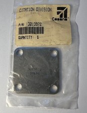 Lot of 4 (ea) Cover Plate PN 3013972 Cessna Citation / Pratt & Whitney Lot of 4 (ea) Cover Plate PN 3013972 Cessna Citation / Pratt & Whitney