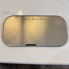 Vintage 1940s 50s Original Dodge Desoto Sun Visor Clip On Vanity Mirror - Oem
