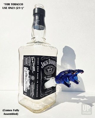 Jack Daniels Dbl Barrel Tobacco Pipe Pack - Authentic Bottle - Made in USA
