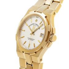 VACHERON CONSTANTIN Overseas 42042/423J-8726 Silver Men Automatic Yellow #W051 3