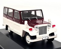 First43 1/43 Mitsubishi Jeep J30 1961 Red White Diecast Scale Model Car