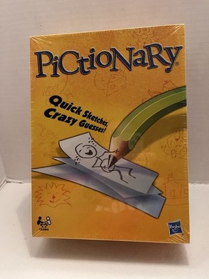 Pictionary, The Game Of Quick Draw Quick Sketches Crazy Guesses, New And Sealed