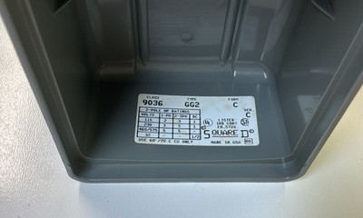 Square D 9036GG2 Series C Pumptrol Open Tank Float Liquid Level Switch DPST