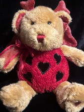 Dan Dee Cupid Teddy Bear 13  Hearts Love Valentines Day Gift