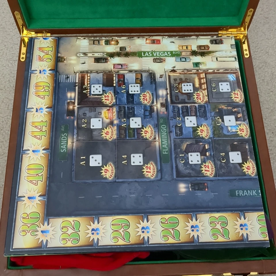 Lords of Vegas 10th Anniversary Boss Edition - Mayfair Games - MUY RARO y Fuera de Stock Foto 2 de 4