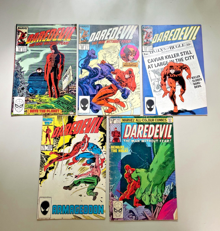 Mixed Bundle 5 Daredevil Marvel Comics  - Job Lot Comic Bundle