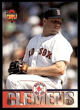 Roger Clemens 1994 Triple Play #201 Red Sox MLB READ FREE SHIPPING AutographDen