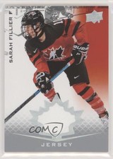 2021 Upper Deck Team Canada Juniors Jersey Sarah Fillier #49 08xl