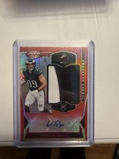 Will Shipley Freshman Fabric Mirror Signatures Red #/199