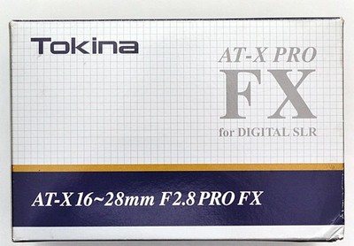 TOKINA AT-X PRO 16-28mm F2.8 FX NIKON OVP TOP ZUSTAND