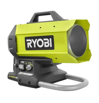 #ad Ryobi ONE PCL801B Cordless Hybrid Forced Air Propane Heater Tool Only $114.99