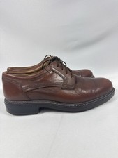 Hush Puppies Men  s Brown Leather Oxford Shoes Size 10M Bounce Technology