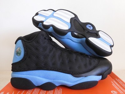 blue white and black jordan 13