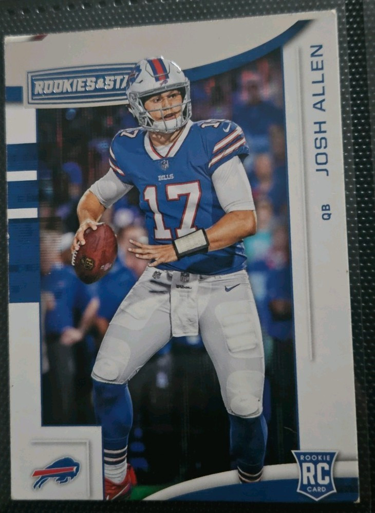 Panini 2018 Rookies & Stars Rookies Josh Allen #105 RC Base Buffalo Bills NFL
