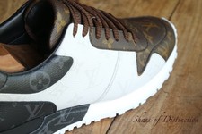 Louis Vuitton Runaway LV Monogram Leather Shoes Trainers Sneakers UK 7 US 8