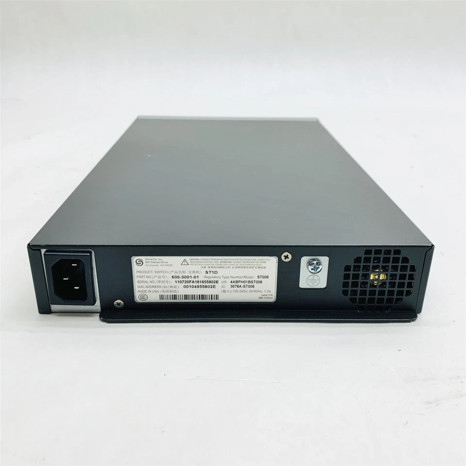 Mitel ShoreTel ST1D IP Phone Switching T1/E1 Voice Switch PBX Module 600-3001-01 - Image 4 of 4