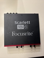 Focusrite Scarlett 18i6 Audio Interface w/ po...