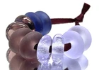 Handmade Lampwork Glass Beads From Murano OOAK Tamara Yarilo Brand 10 Pcs