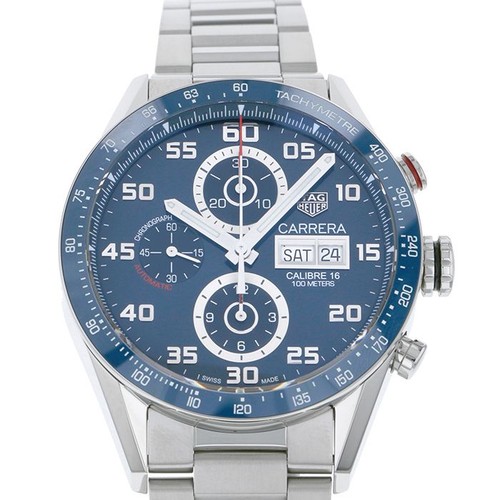 TAG Heuer Carrera CV2A1V.BA0738 Stainless Steel Ceramic 43.0mm...