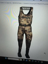 SHE Outdoors  Taytum Neoprene Insulated Waders Size 9, New With Tags