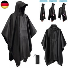 Regenponcho Fahrradponcho Regencape Poncho inkl. Tasche unisex wasserdicht