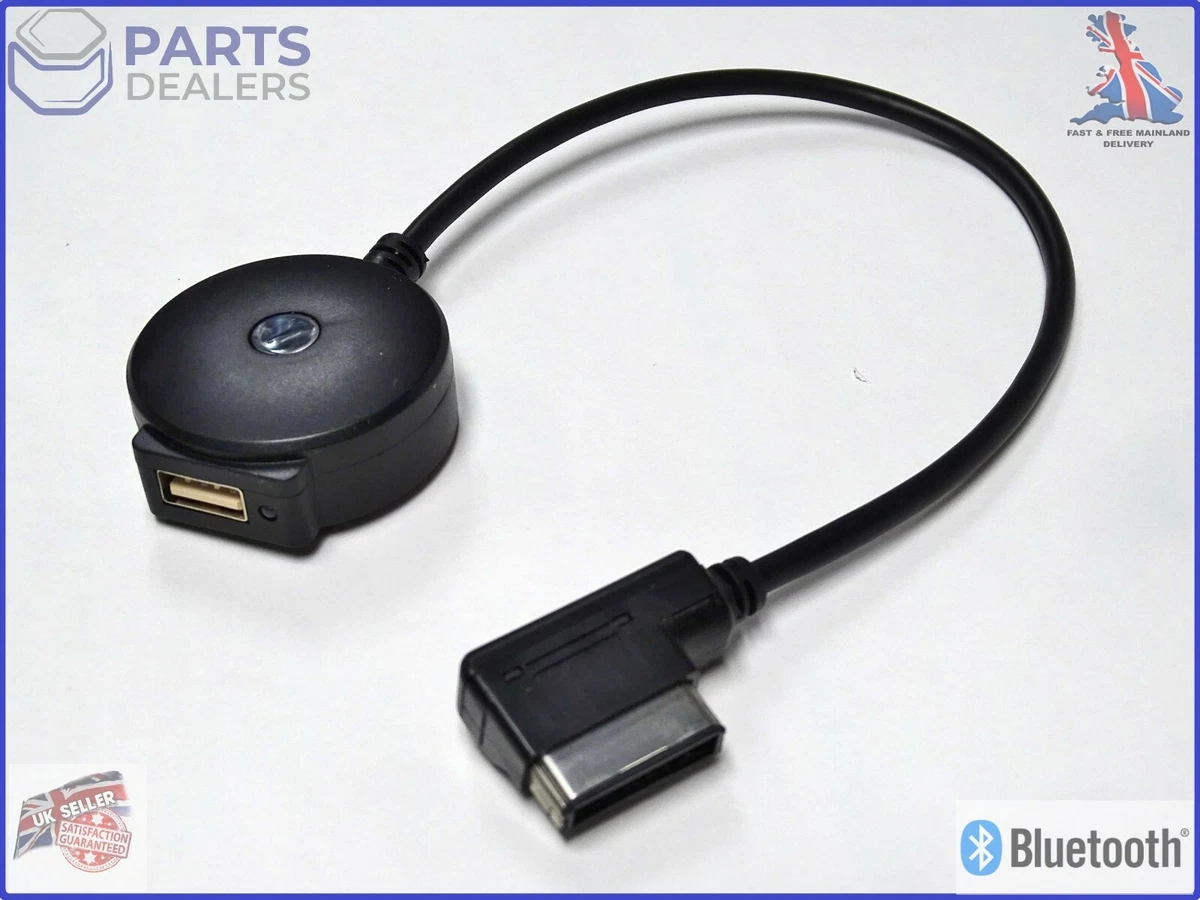 BLUETOOTH ADAPTER AMI MDI INTERFACE WIRELESS MP3 CABLE FOR AUDI VW