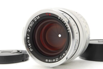 レンズ(単焦点) Carl Zeiss Planar T* 50mm F2 ZM Silver BRAND NEW】 Zeiss Planar T* 50mm f/2 ZM Silver Lens For Leica M