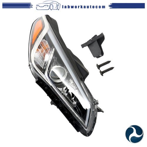 HY2503183 Fit For Hyundai Sonata 2015-2017 Headlight Assembly Halogen Right Side - Picture 1 of 16