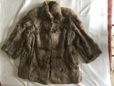 Pelliccia Lapin Marrone chiaro Gregory's Bellissima vintage anni 80