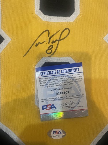 Cam Neely Signed Boston Bruin Jersey (PSA ) NHL Hall of Fame 2005 / Right Winger - Picture 2 of 7