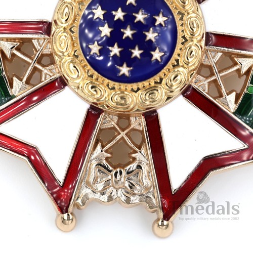 USA U.S. Order Badge LEGION OF MERIT MEDAL CHIEF COMMANDER GRADE TOP Replica - Picture 10 of 11