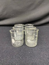 Lot of 6x Kimax / Pyrex 250mL Beakers Laboratory Glassware