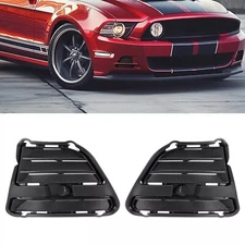 For Ford Mustang Base/GT/Boss 2013-2014 Fog Light Cover Lamps Bezel Left+Right