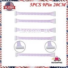5PCS JST XH2.54mm 9PIN Pitch Connector Cable Female to Female PCB Wire 20CM