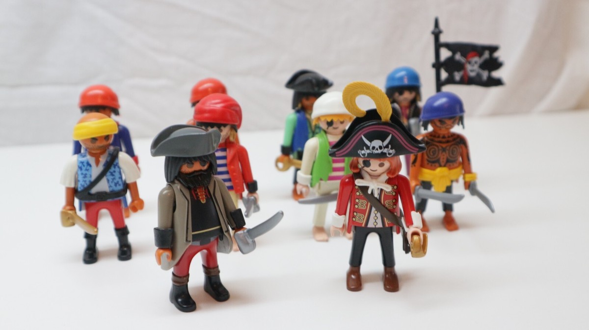 playmobil pirate x10 use pirata 70411 70979 5622 5134 5135 4290